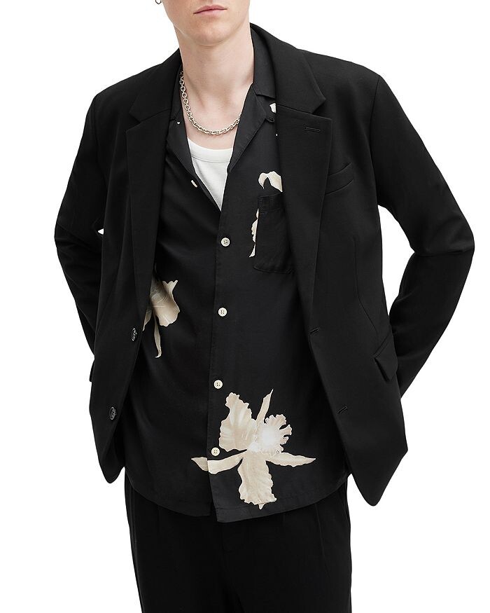 

ALLSAINTS Блейзер со шлемом, черный