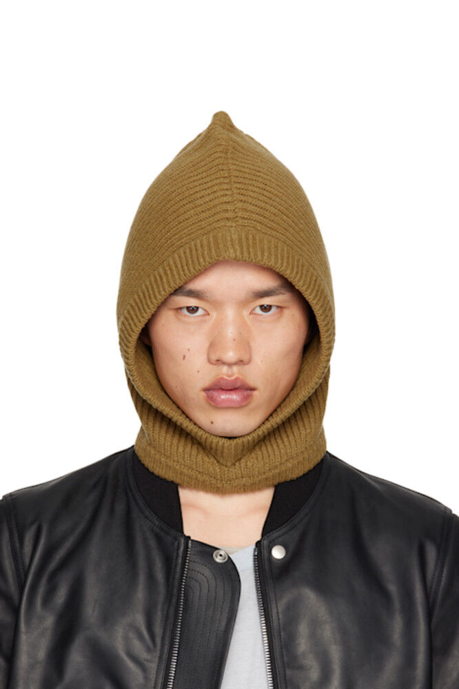 

Желтый Портервиль Капюшон Rick Owens