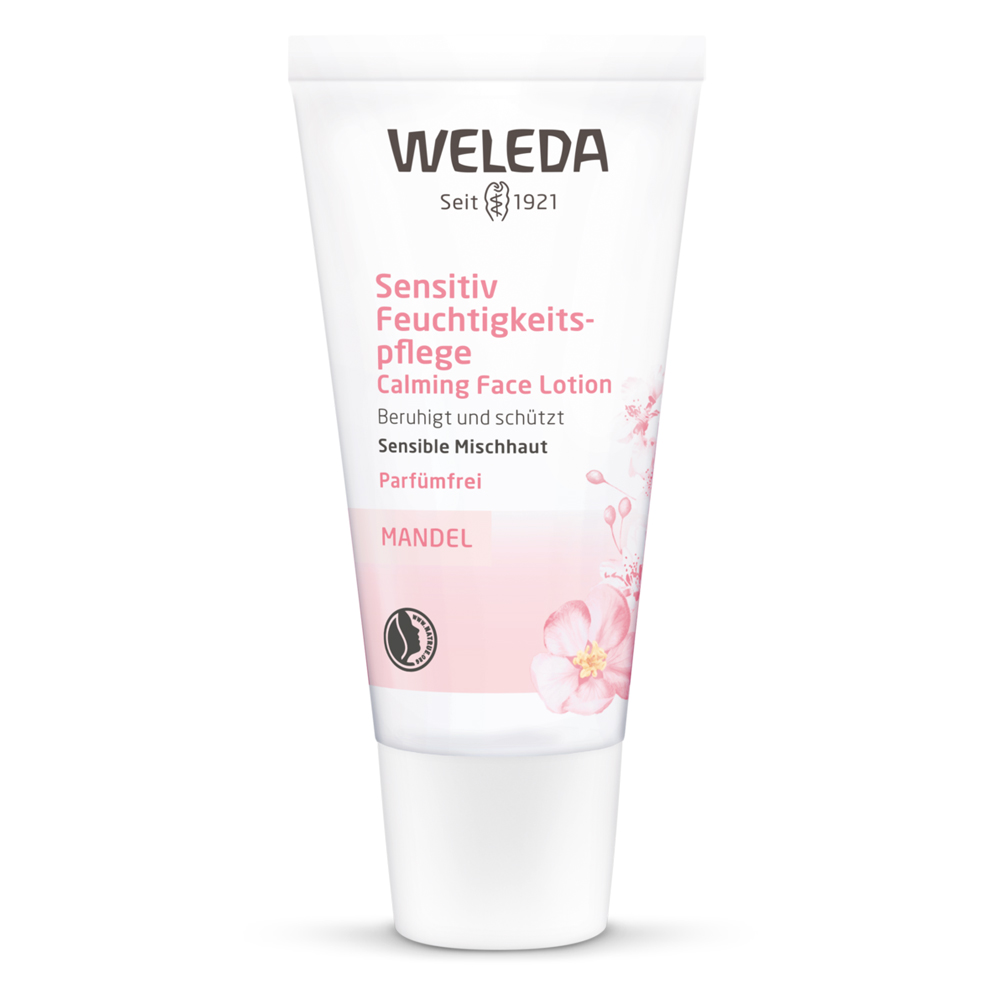 

Успокаивающий лосьон для лица с миндалем almond calming face lotion Weleda, 30 мл