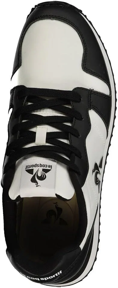 Кроссовки Le Coq Sportif Unisex Platinium_2 Optisches Weiß/Schwarz, White Black Optical White Black — фото 4