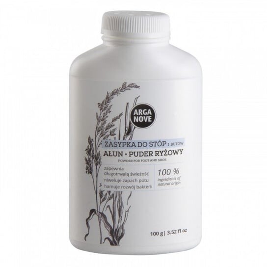 

Аргановская пудра для ног, квасцы + рисовая пудра, Inne