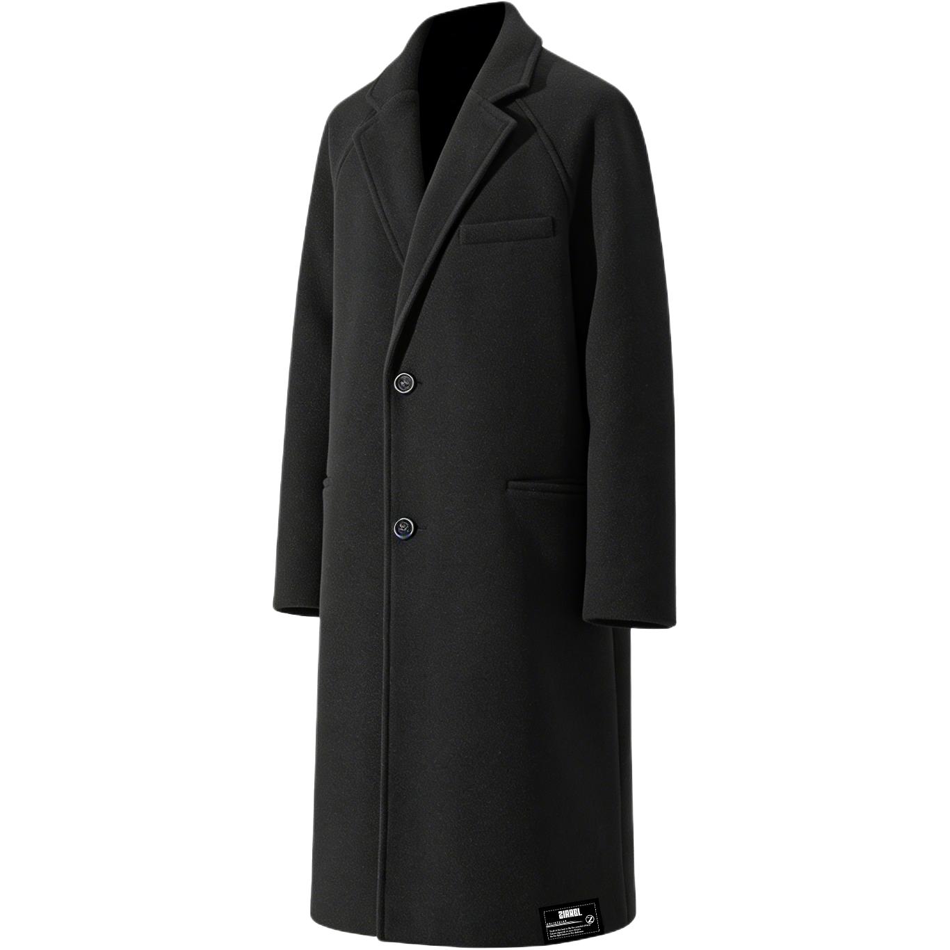 

Пиджак для делового костюма Unisex ZIAREL, черный
