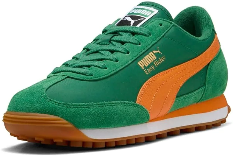 Мужские кроссовки PUMA Easy Rider, зеленый/оранжевый — фото 2