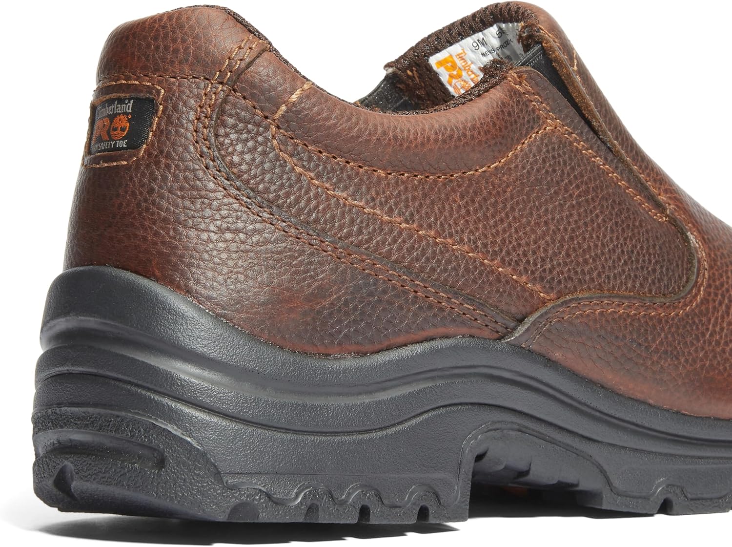 Timberland PRO мужские, Titan Safety Toe Slip-On рабочие ботинки, Camel Brown — фото 3