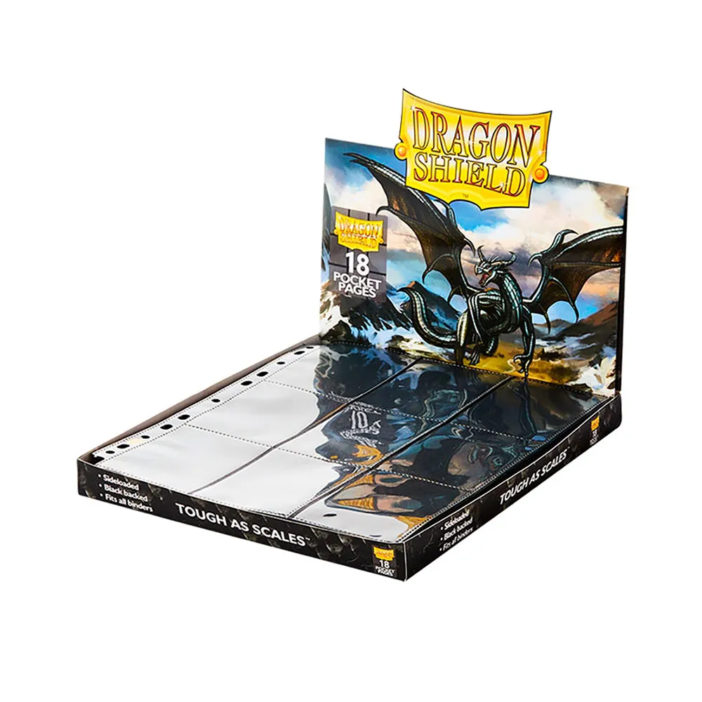 

Карманный альбом Dragon Shield на 18 страниц для карт, прозрачный