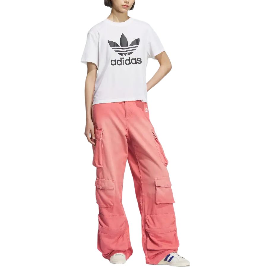 Adidas Originals Брюки карго женские fw25 team multicargo denim — фото 4