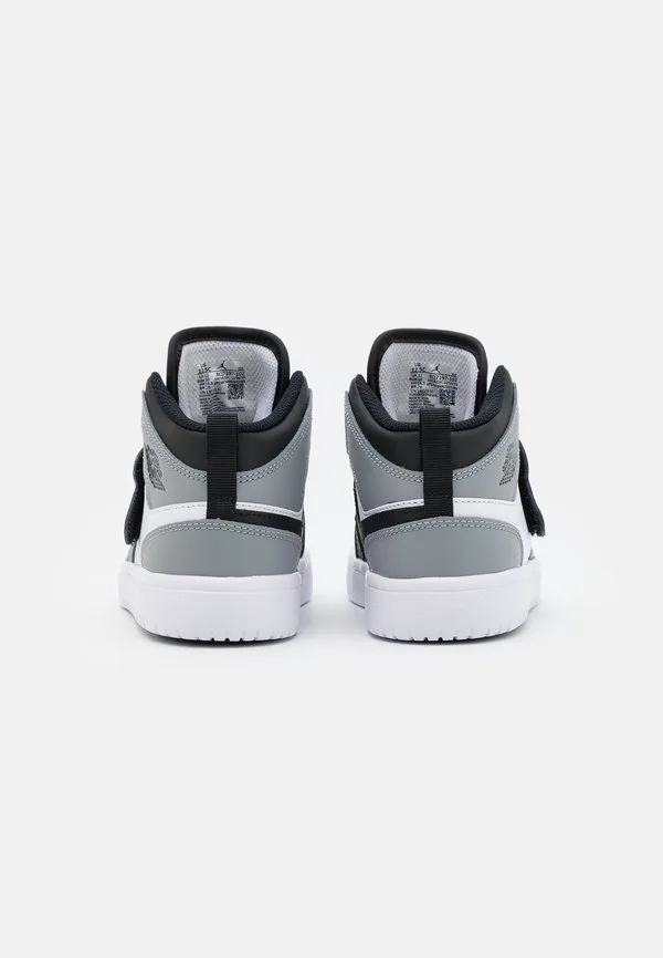 Кроссовки sky jordan 1 hightop Jordan, White/Black/Particle Grey — фото 3