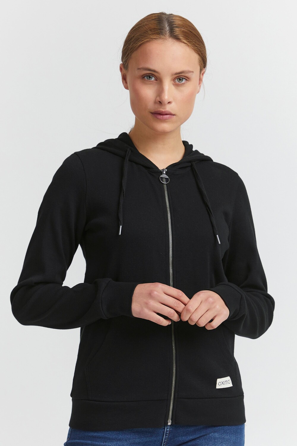 

Толстовка Oxmo Kapuzensweatjacke, черный