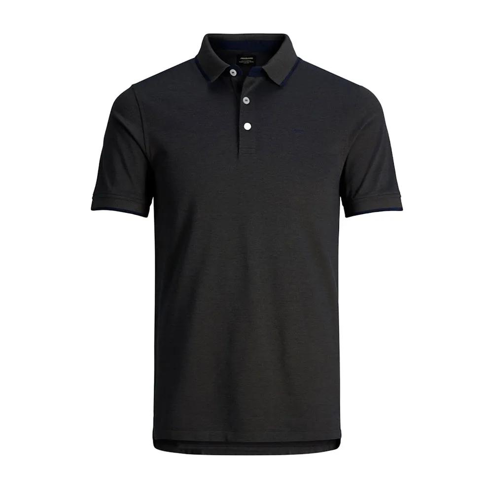 

Поло с коротким рукавом Jack & Jones Essential Paulos Plus Size, черный