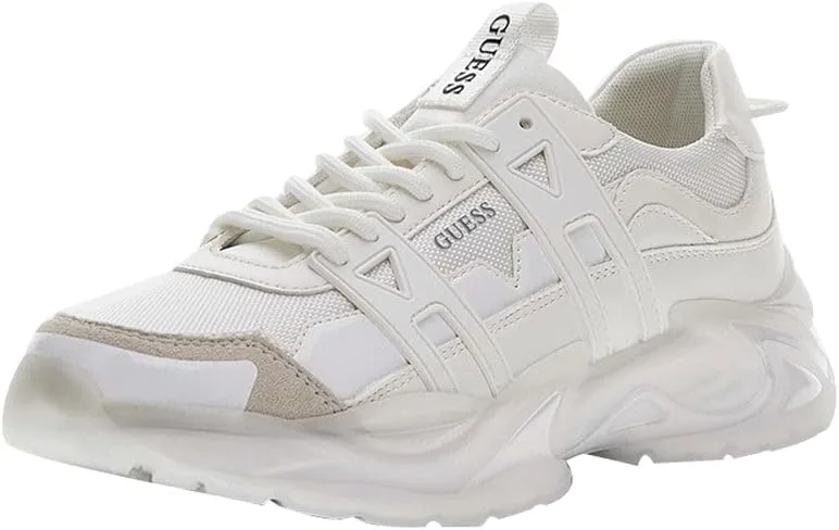 Кроссовки GUESS Belluno Leather Mix, белый