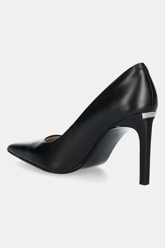 Кожаные туфли-лодочки HEEL PUMP 90 - LTH Calvin Klein, черный — фото 3