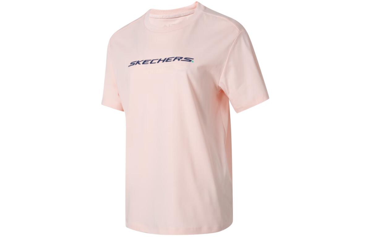 

Футболка с рукавом дроп-шоулдер женская Pearl Pink Skechers, Pearl Pink/01X1