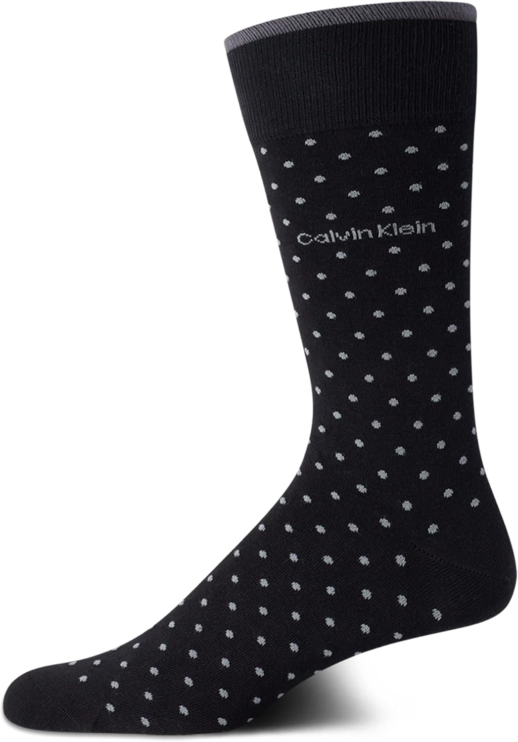 

Мужские носки Calvin Klein Beathable Cotton Crew (1 пара), Black Pin Dot