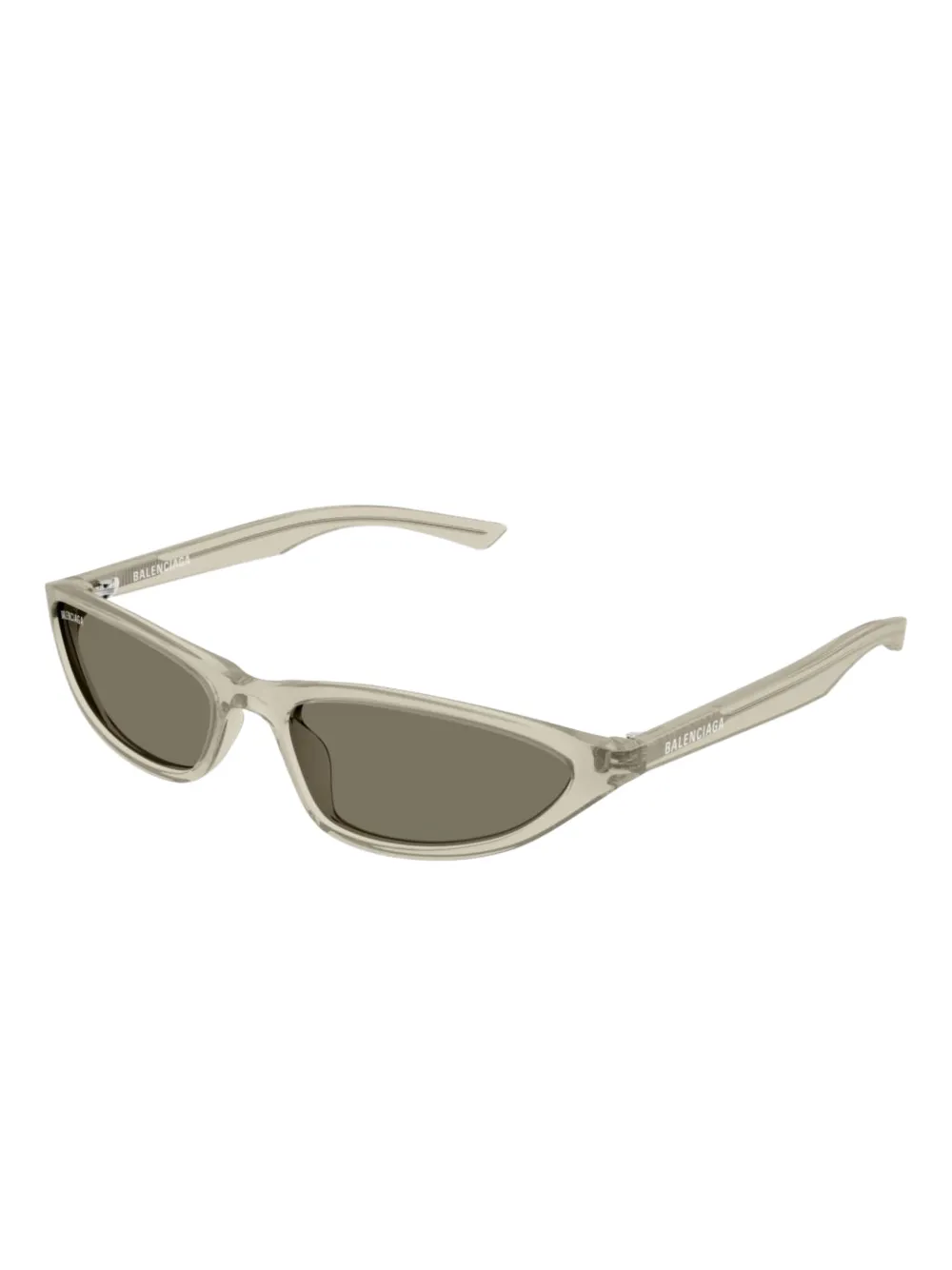 Солнцезащитные очки в оправе 'кошачий глаз' Balenciaga Eyewear, серый — фото 2