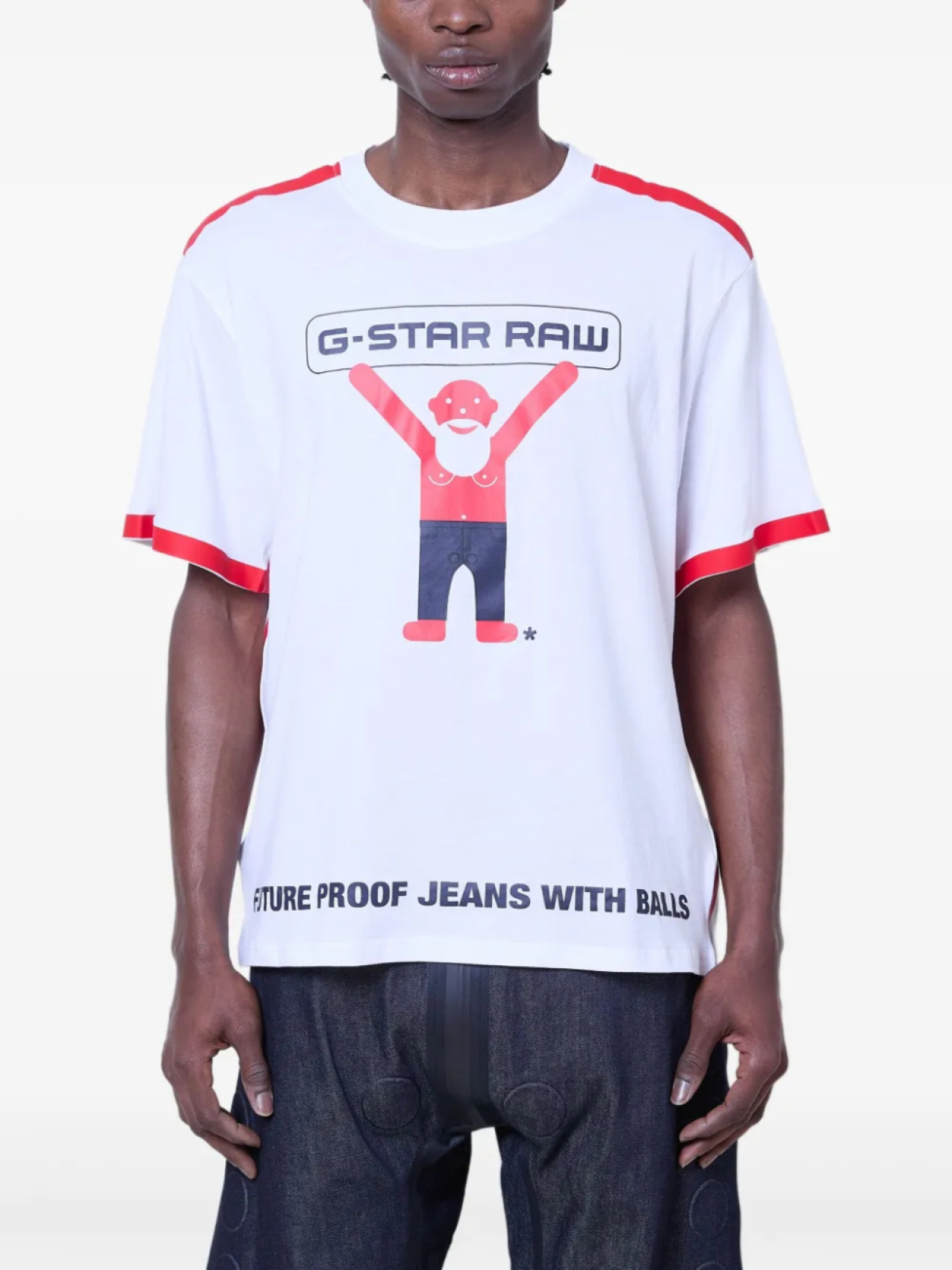 

Футболка X G-Star из хлопка Walter Van Beirendonck, белый