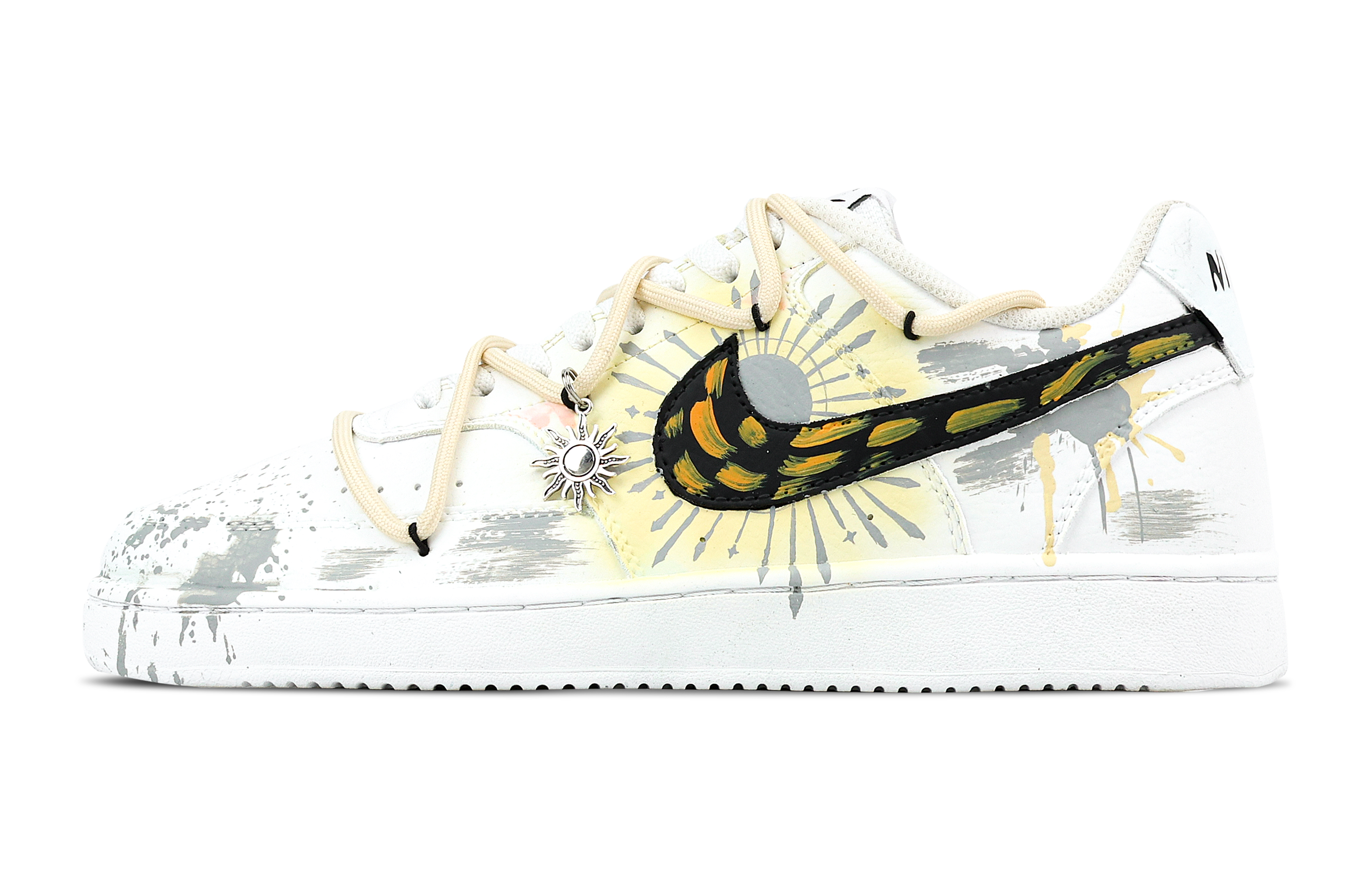 

Кроссовки для скейтбординга Court Vision 1 Low Top, мужские, лимонные Nike, Lemon