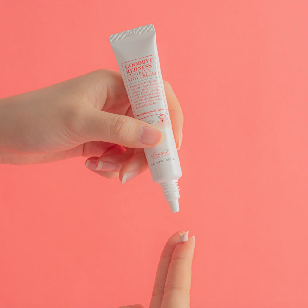 Крем для лица Benton — Goodbye Redness Centella Cica Spot Cream, от несовершенств, 15 г — фото 3
