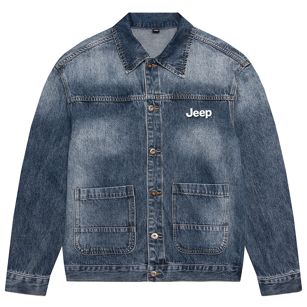 

Джинсовая куртка унисекс Jeep, цвет Nano Blue