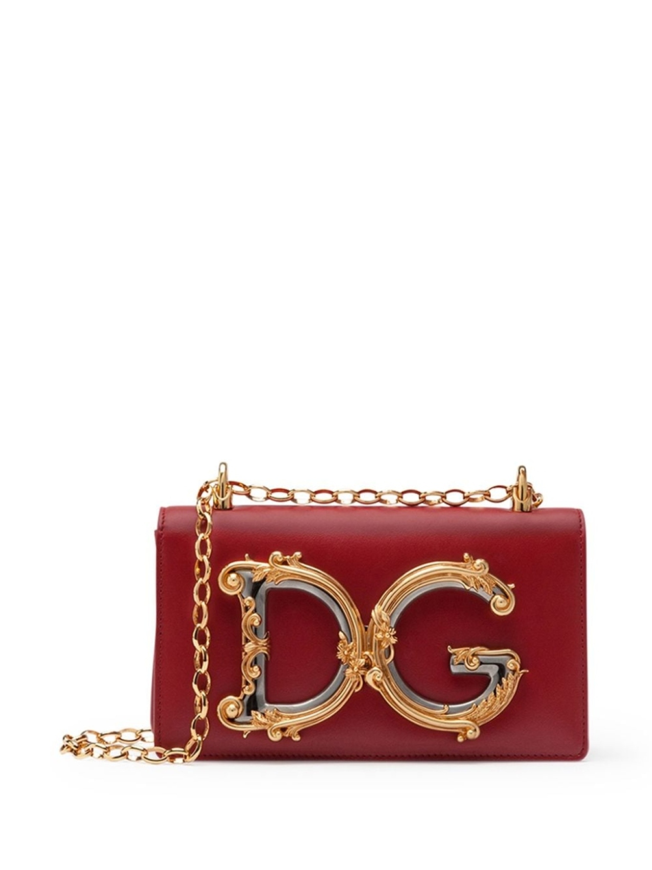 

Сумка через плечо с логотипом DG Dolce & Gabbana, красный