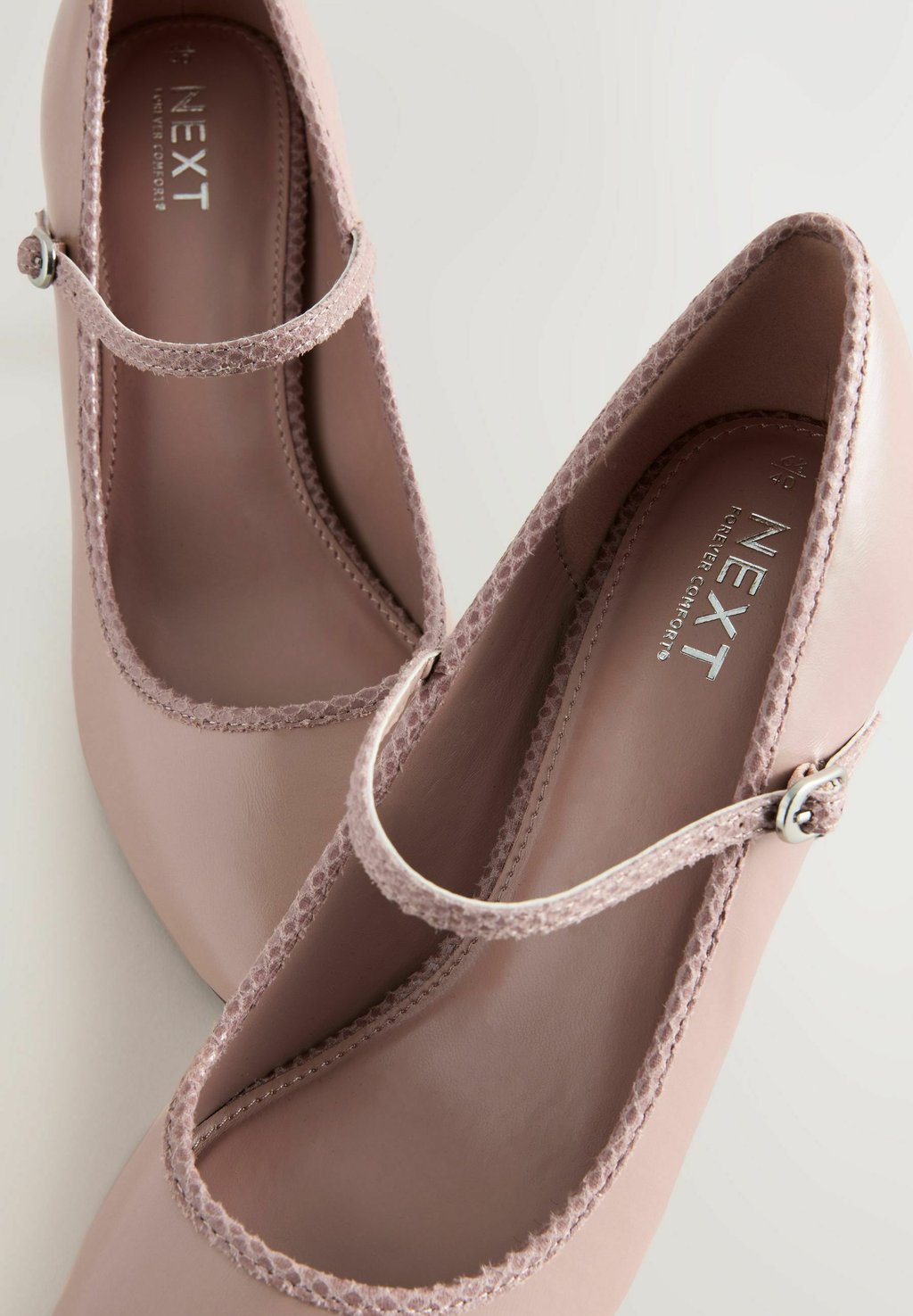 Классические туфли на каблуке REGULAR FIT - FOREVER COMFORT ROUND TOE MARY JANE BLOCK COURT Next, цвет Mottled Pink — фото 4