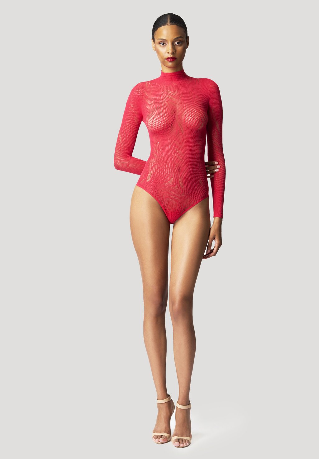 

Боди Wolford, темно-красный