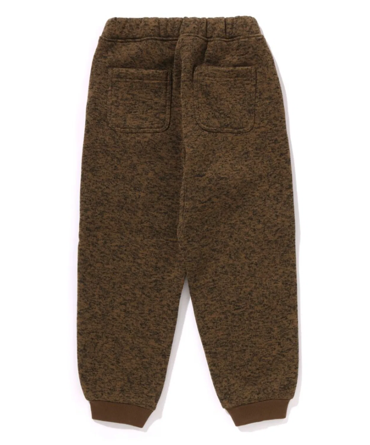 Брюки спортивные с камуфляжным карманом BAPE Kids, 1ST CAMO, хлопок/полиэстер, оливковый