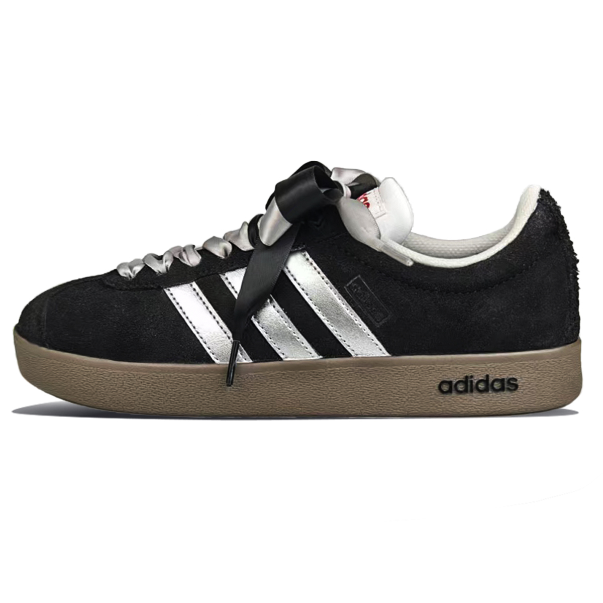 

Adidas Neo ВЛ Корт Лайфстайл Противоскользящие Амортизирующие Износостойкие Лоу Топ Скейтборд Кроссовки Унисекс Черный Серебристый - Черный, цвет Black