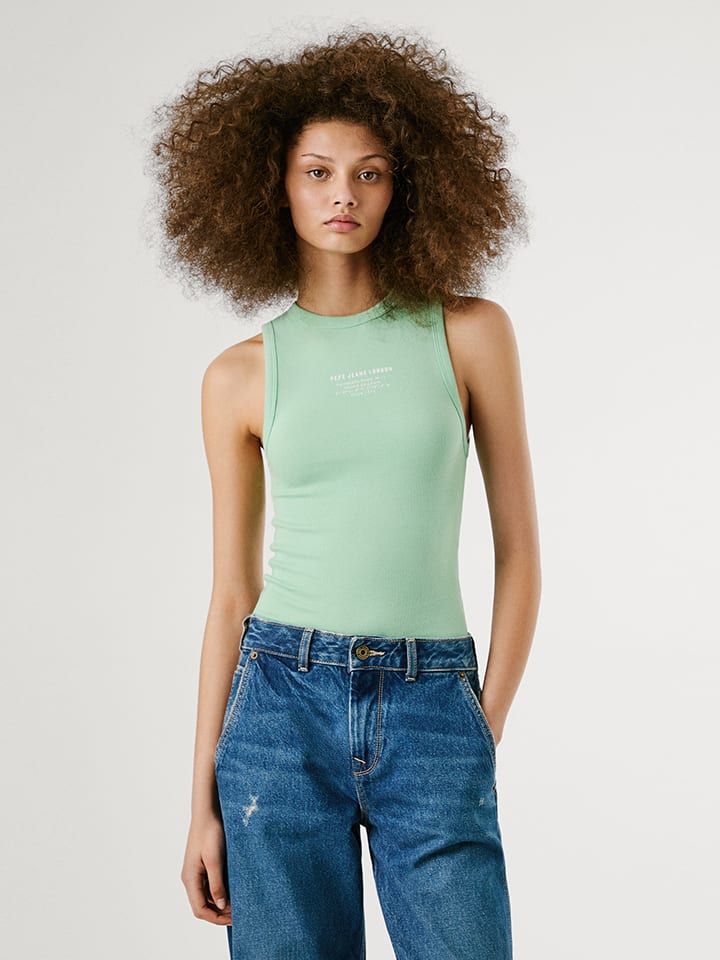 

Топ Pepe Jeans, светло-зеленый