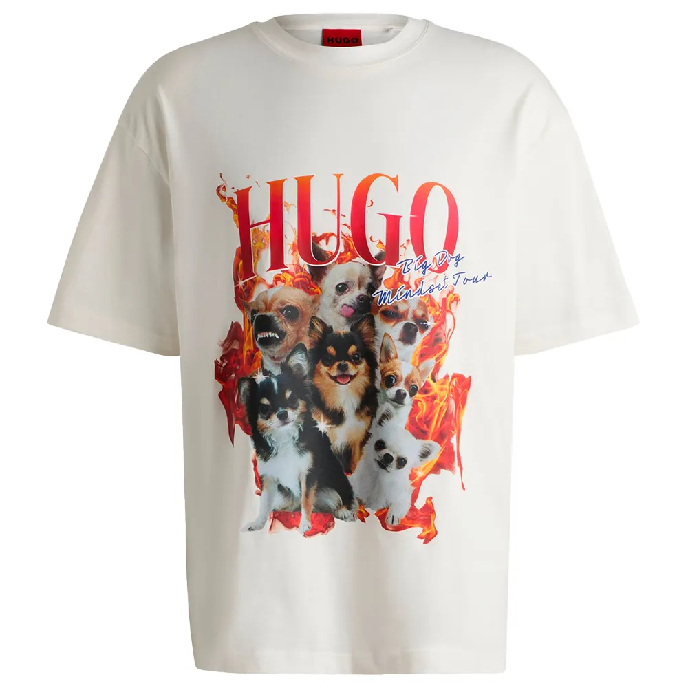 

Футболка с коротким рукавом HUGO Dugie 01, белый