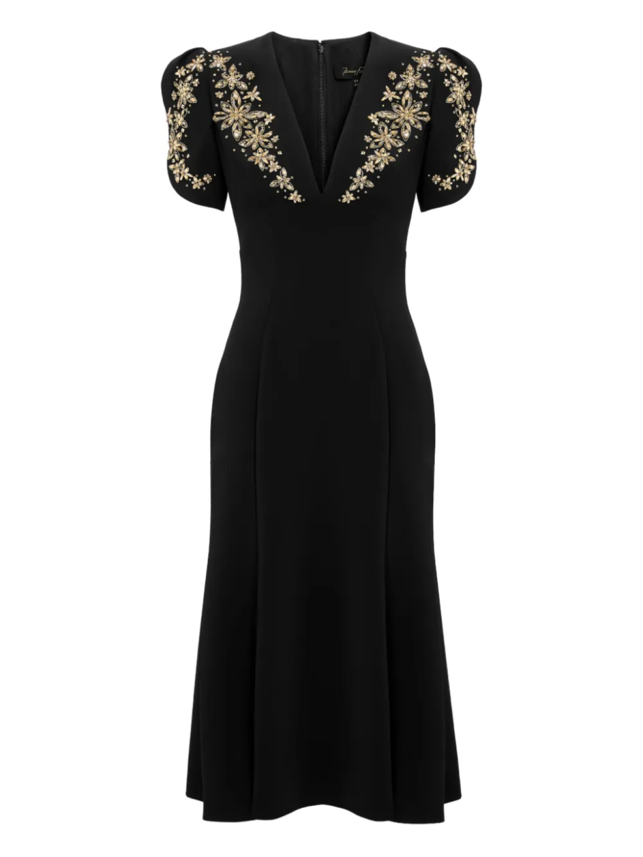 

Jenny Packham платье Rose Bud, черный