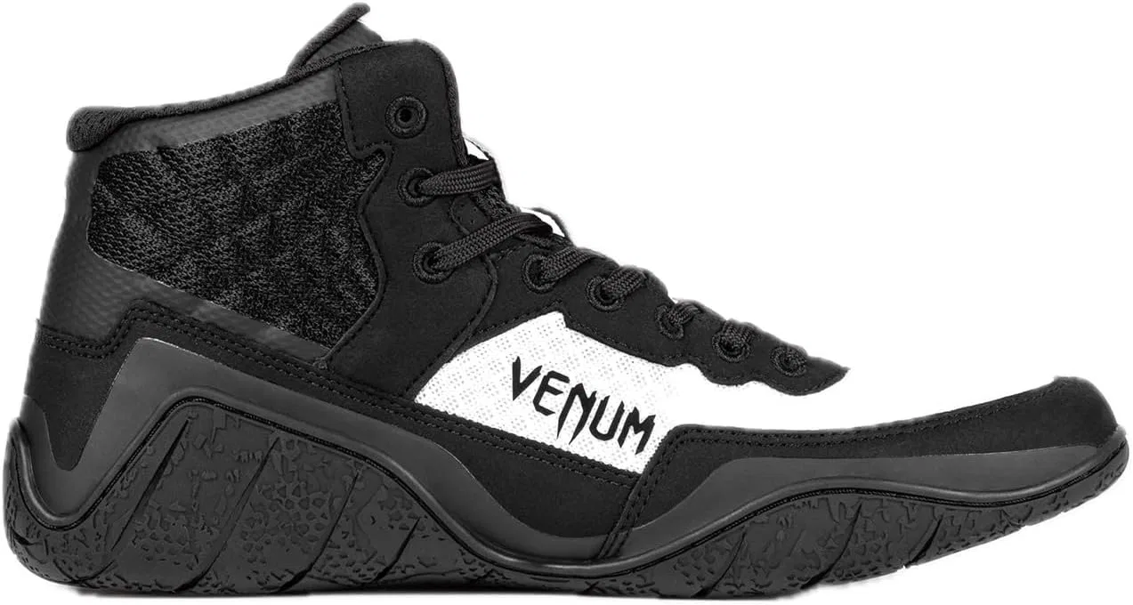 Кроссовки Venum Unim Elite для борьбы, унисекс, Black White — фото 4