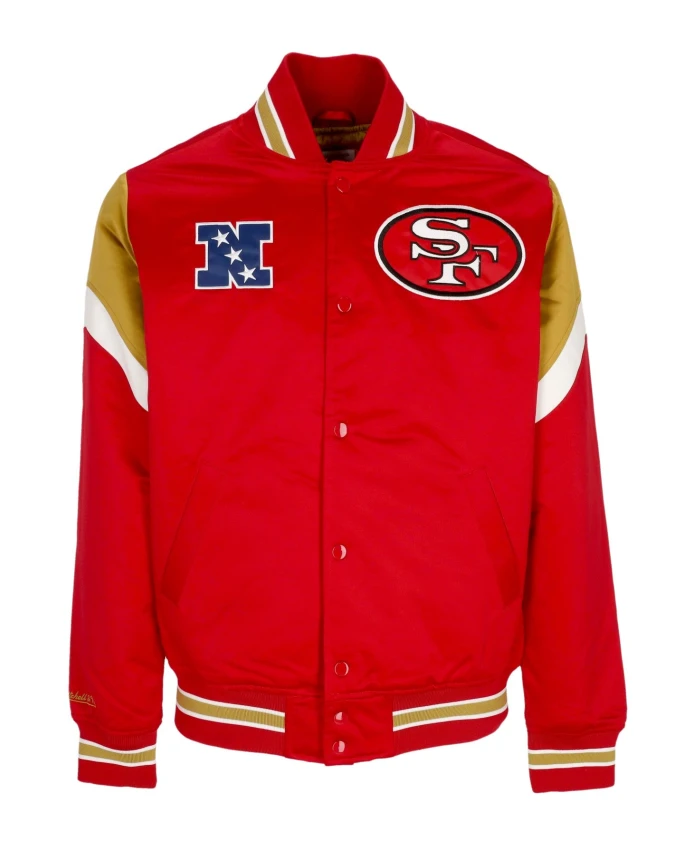 

Бомбер Nfl San Francisco 49ers Mitchell & Ness, красный