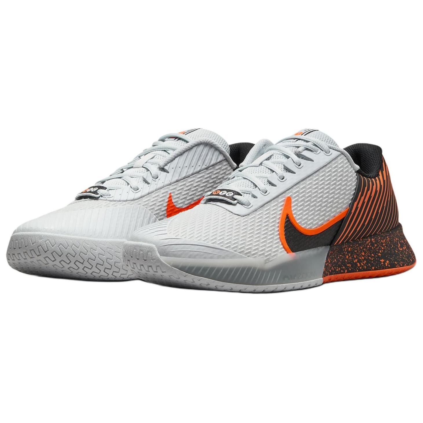 Кроссовки Nike Court Vapor Tennis Shoes Men Low-top Pure Platinum/deep Red/white/black, черный — фото 3