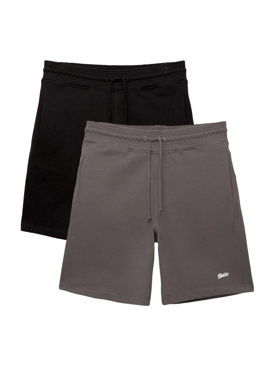 

Брюки свободного кроя Pull&Bear, цвет Taupe/Black