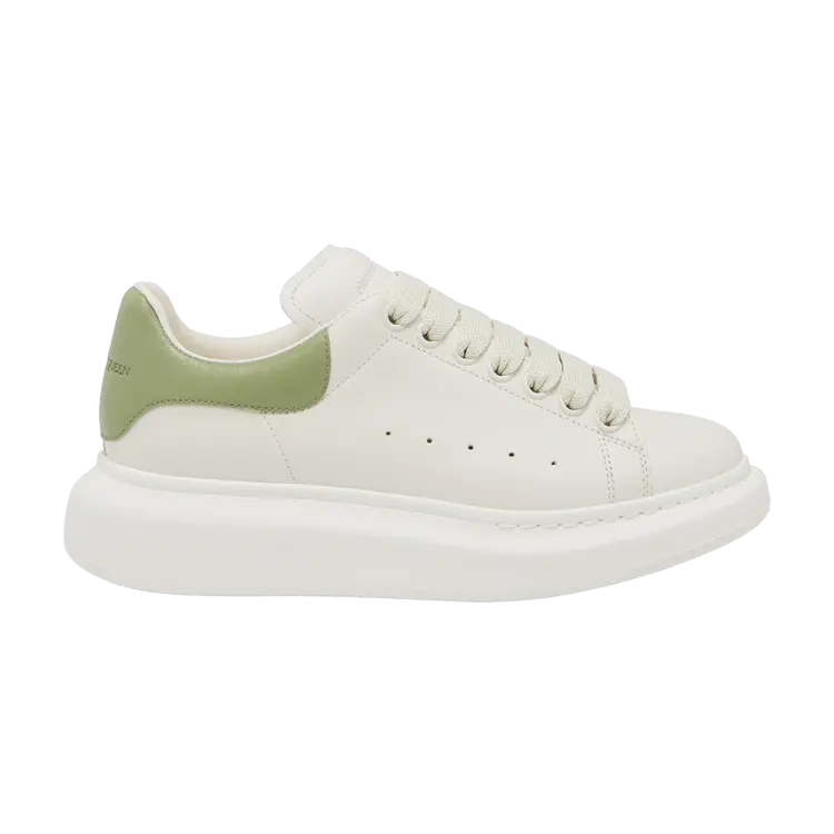Кроссовки Alexander McQueen Wmns Oversized Sneaker 'Off White Green', кремовый