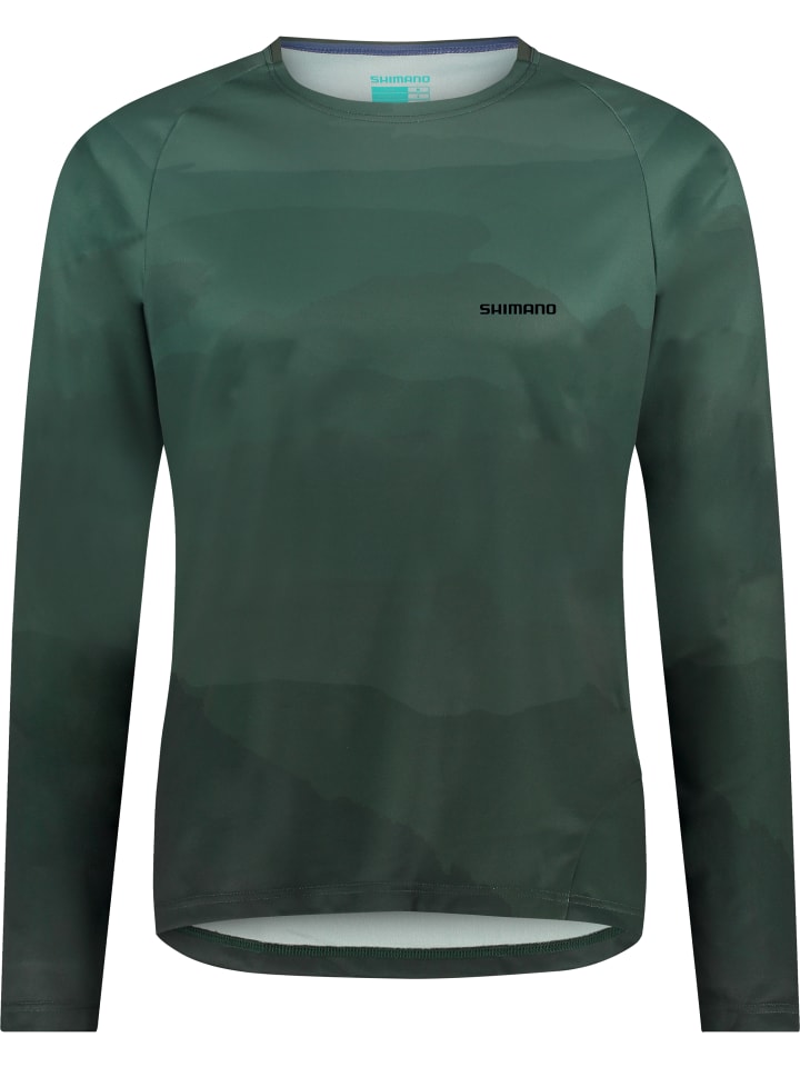 

Функциональная рубашка SHIMANO Long Sleeves JerseySENTIERO, зеленый