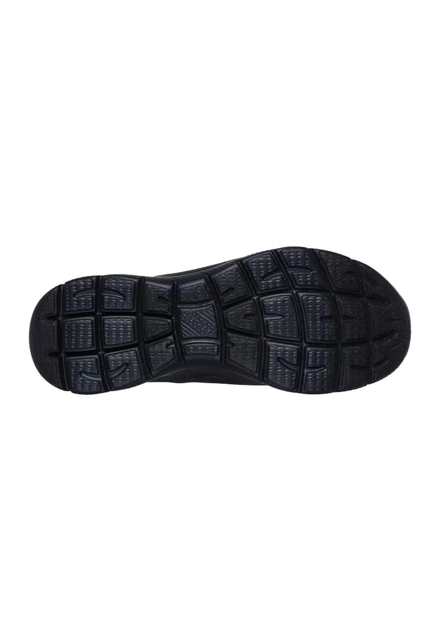 Кроссовки женские SKECHERS SUMMITS-FUN FLARE, черные, веганские, 150113 BBK — фото 3