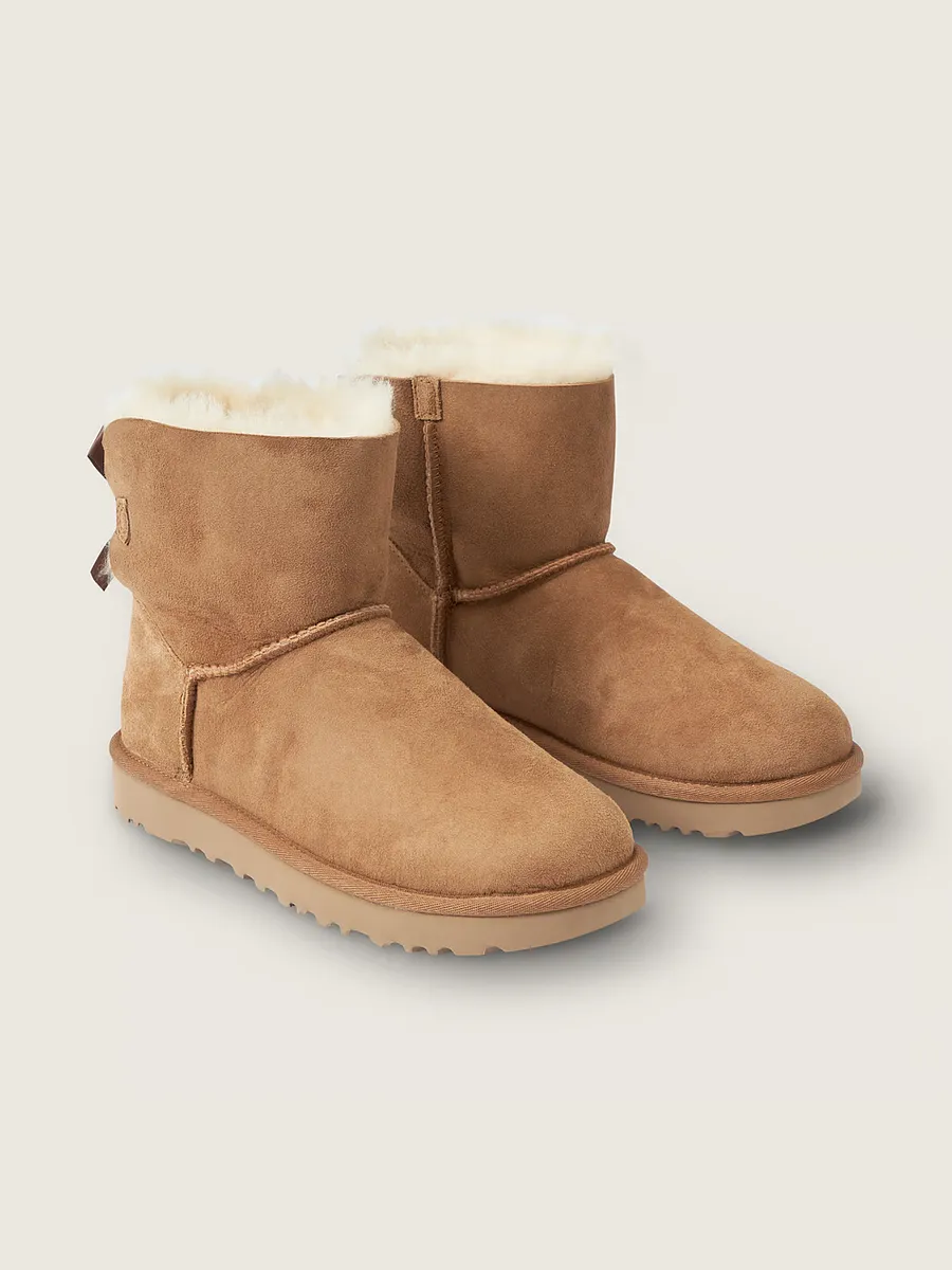 

Мини-ботинки Bailey Bow II Ugg, цвет Chestnut