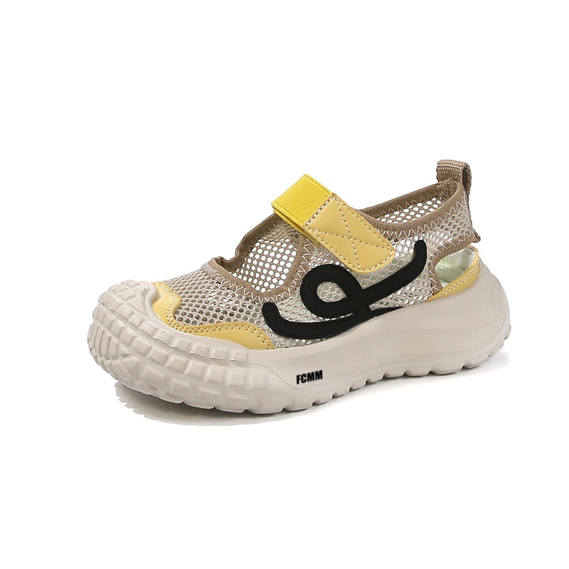 

Противоскользящая и дышащая повседневная обувь для детей FCMM, желтый