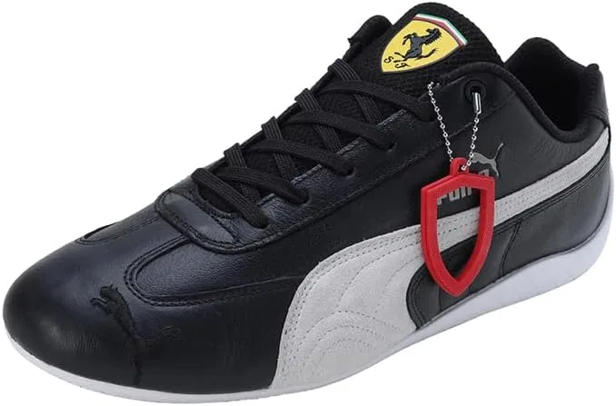 Мужские кроссовки Puma Ferrari Speedcat M 30751401 Низкие, Puma Black Puma White 307514 01