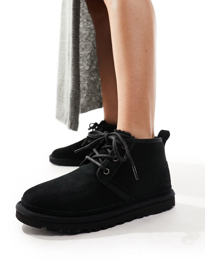 

Черные ботинки UGG Neumel