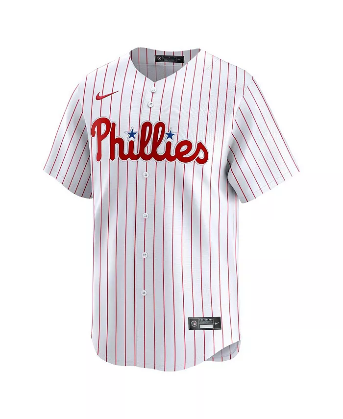 Мужская белая ограниченная джерси Philadelphia Phillies Home Nike — фото 3