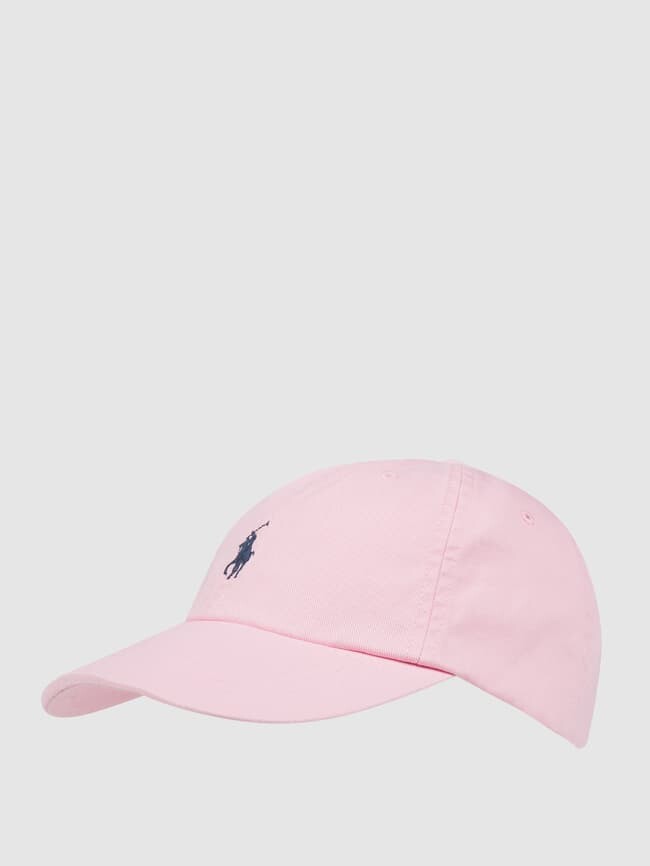 

Кепка с пришивной этикеткой Polo Ralph Lauren, розовый