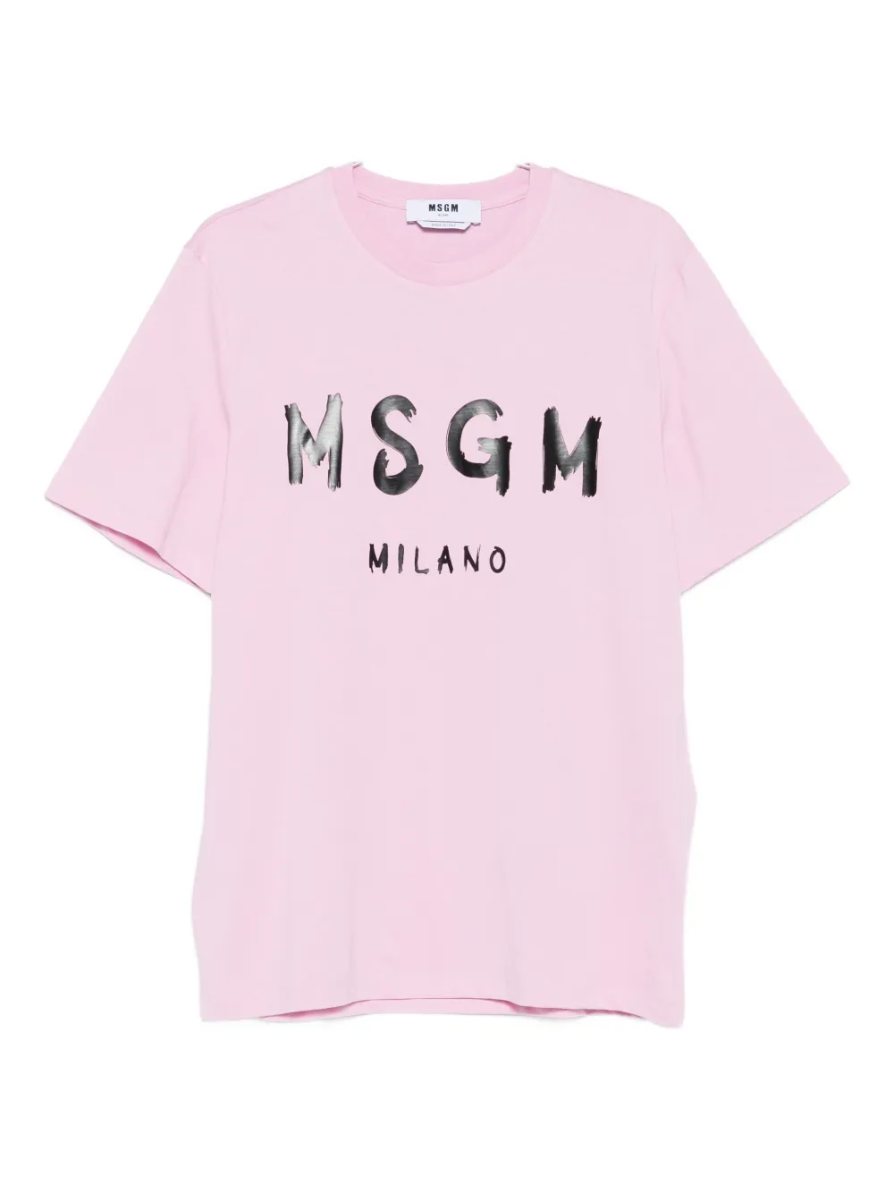 

Футболка с логотипом MSGM, розовый