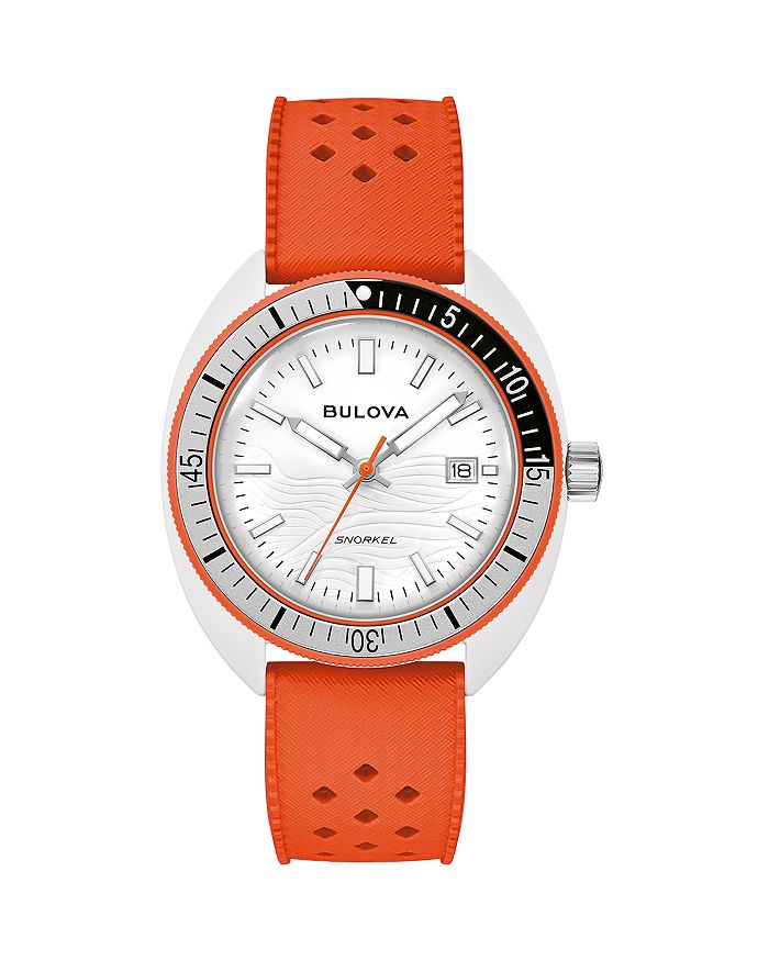 

Наручные часы для дайвинга, 41 мм Bulova, белый
