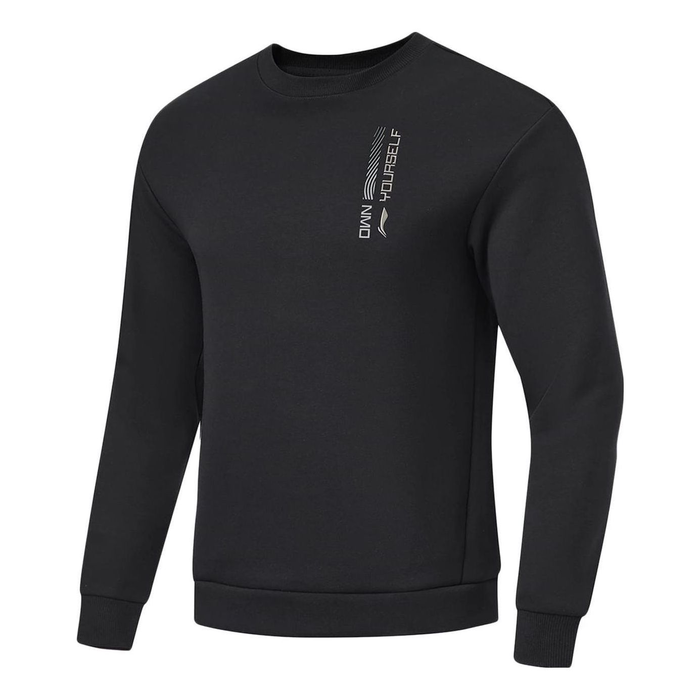 

Спортивная толстовка Li-Ning Graphic Training Sweatshirt 'Black' AWDT791-1, черный