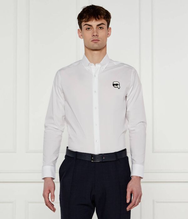 

Рубашка Casual fit Karl Lagerfeld, белый