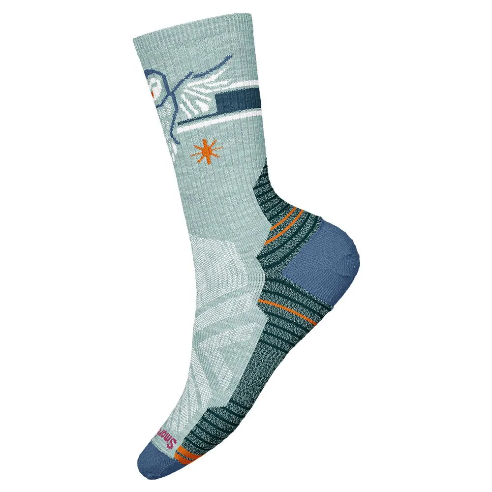 

Носки Smartwool Hike Light Cushion Hoo Who Crew, зеленый
