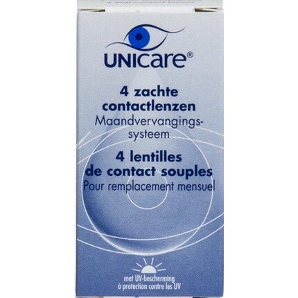 

Unicare Monthly Lenses -4,75 — контактные линзы в упаковке из 4 шт.