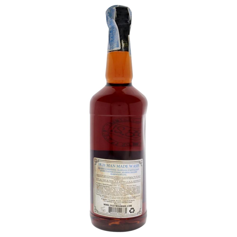 Многофункциональное средство для мытья тела Man Made - Absolute Mahogany от 1821 Man Made for Men - 955 мл (шампунь, кондиционер и гель для душа) 18.21 Man Made, прозрачный — фото 2
